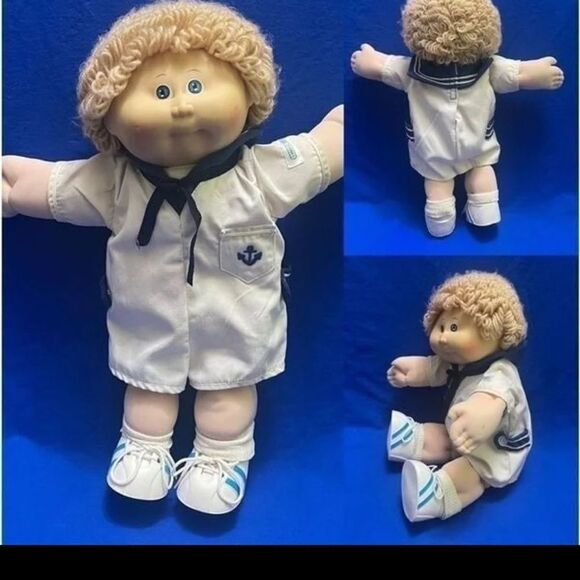 Cabbage Patch Kids doll marine boy - Picture 1 of 12